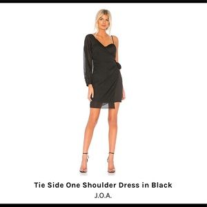 Black Cocktail Dress JOA from revolve